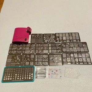 Nail Art Stamping Lot